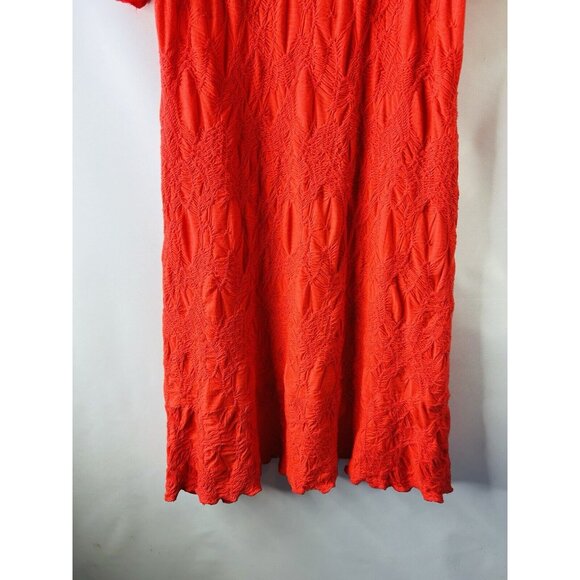 Jospeh Ribkoff Textured Cowl Neck Flowy Dress Lagenlook Artsy - Picture 4 of 7